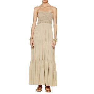 Michael Kors Strapless Maxi Dress